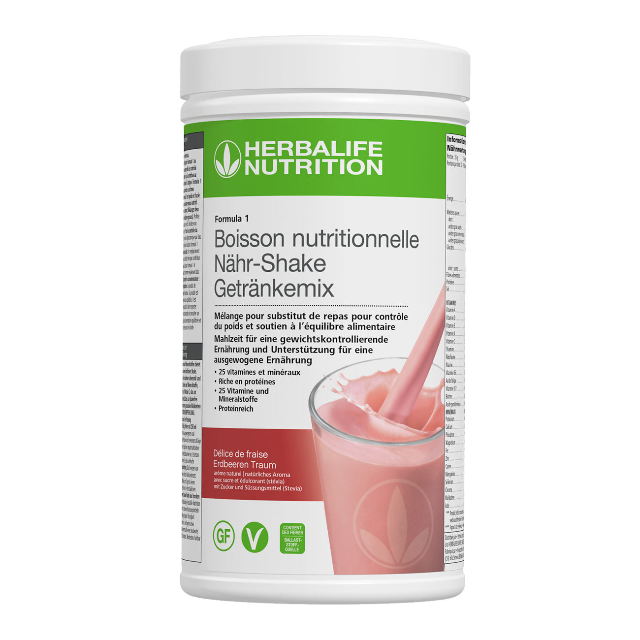 Formula 1 Shake Erdbeeren Traum 550 g