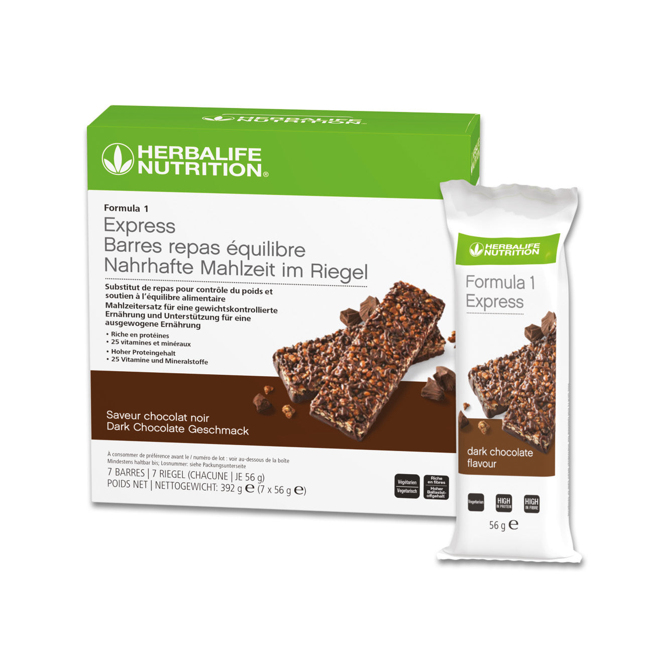 Formula 1 Express Riegel Dark Chocolate Geschmack 7 Riegel