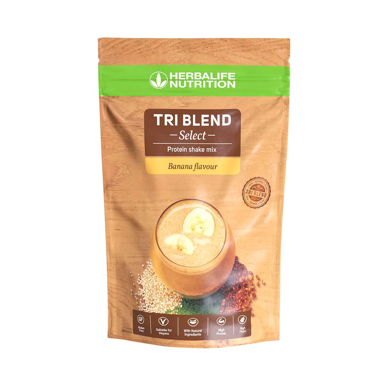 Tri-Blend Select Protein-Shake Coffee Caramel/Banana 600 g